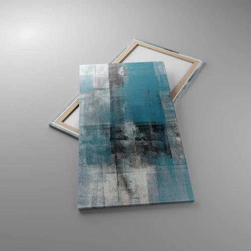 Bild auf Leinwand - Leinwandbild - Wasser und Luft - 65x120 cm