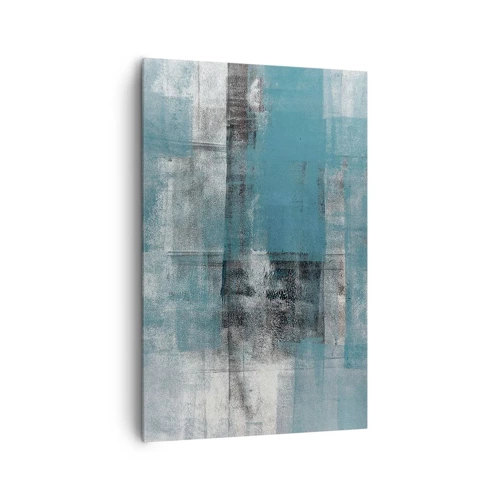 Bild auf Leinwand - Leinwandbild - Wasser und Luft - 80x120 cm