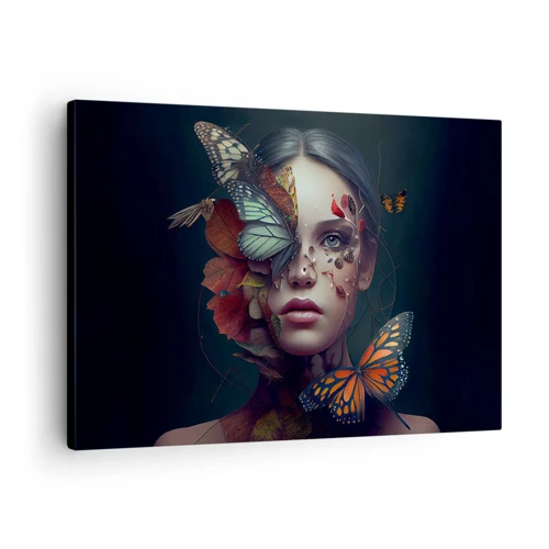 Bild auf Leinwand - Leinwandbild - Wunderbare Metamorphose - 70x50 cm