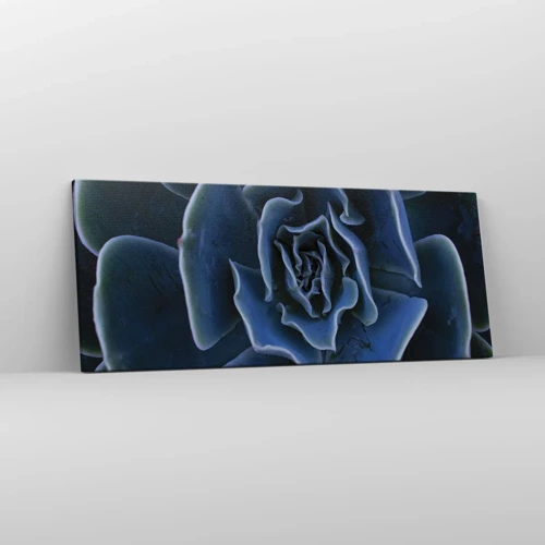 Bild auf Leinwand - Leinwandbild - Wüstenblume - 100x40 cm