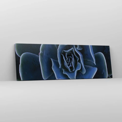 Bild auf Leinwand - Leinwandbild - Wüstenblume - 90x30 cm
