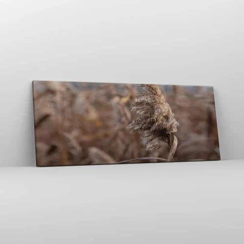 Bild auf Leinwand - Leinwandbild - Zeit, mit dem Wind zu gehen - 100x40 cm