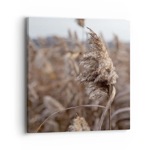 Bild auf Leinwand - Leinwandbild - Zeit, mit dem Wind zu gehen - 40x40 cm