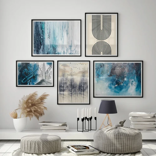 Blue space - Inspiration für das Wohnzimmer