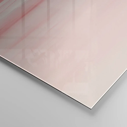 Glasbild - Bild auf glas - Abstraktion im Morgengrauen - 60x60 cm