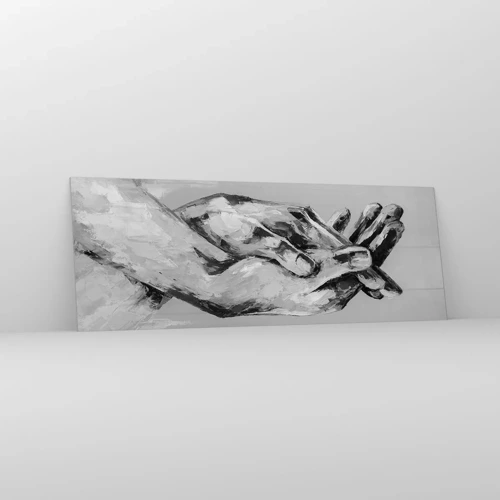 Glasbild - Bild auf glas - Anfang… - 140x50 cm