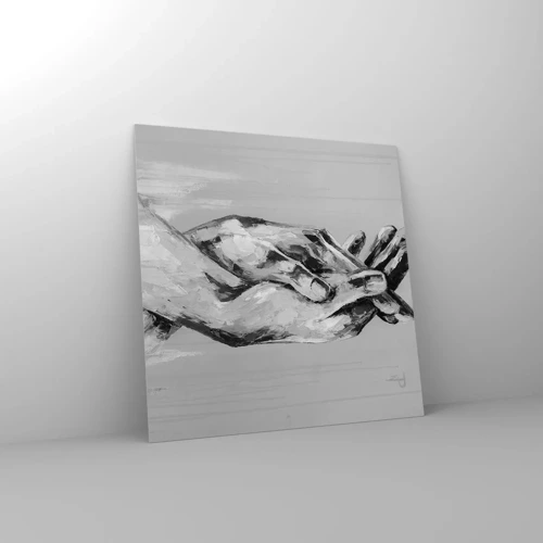 Glasbild - Bild auf glas - Anfang… - 30x30 cm