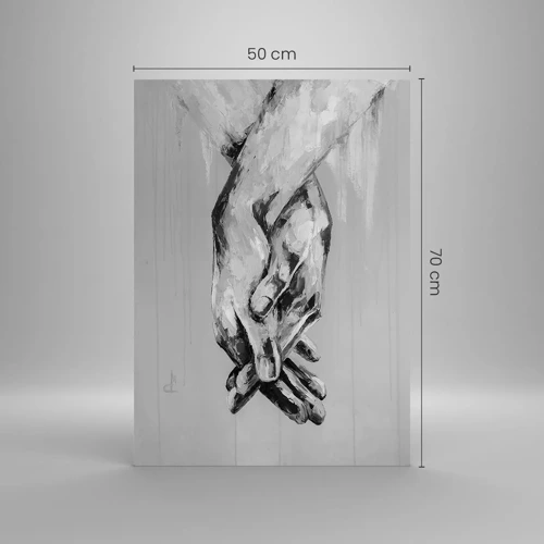 Glasbild - Bild auf glas - Anfang… - 50x70 cm