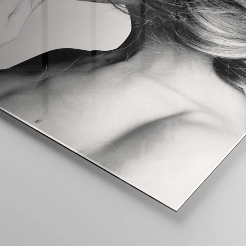 Glasbild - Bild auf glas - Auf sich selbst hören - 140x50 cm