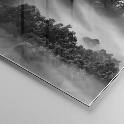 Glasbild - Bild auf glas - Aufstehend aus dem Schlaf - 30x30 cm