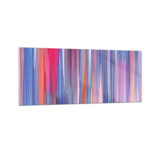 Glasbild - Bild auf glas - Aufstieg zum Regenbogen - 100x40 cm