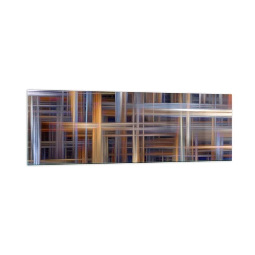 Glasbild - Bild auf glas - Aus Licht gewebt - 160x50 cm