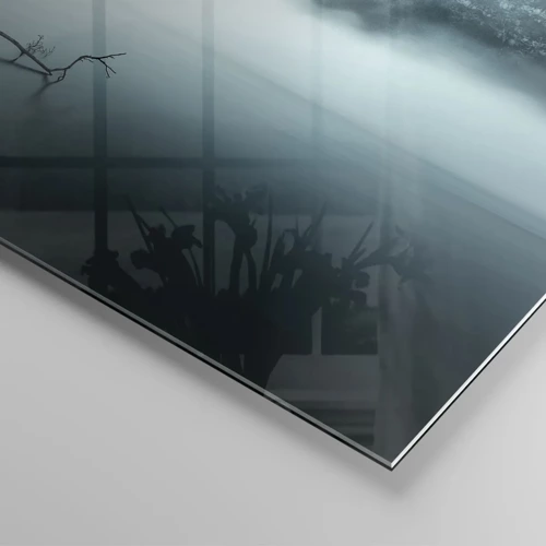 Glasbild - Bild auf glas - Aus Wasser und Nebel - 50x70 cm