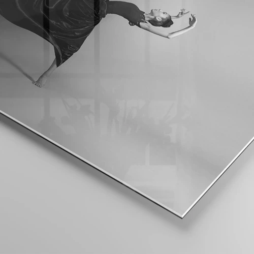 Glasbild - Bild auf glas - Beflügelt durch die Musik - 40x40 cm