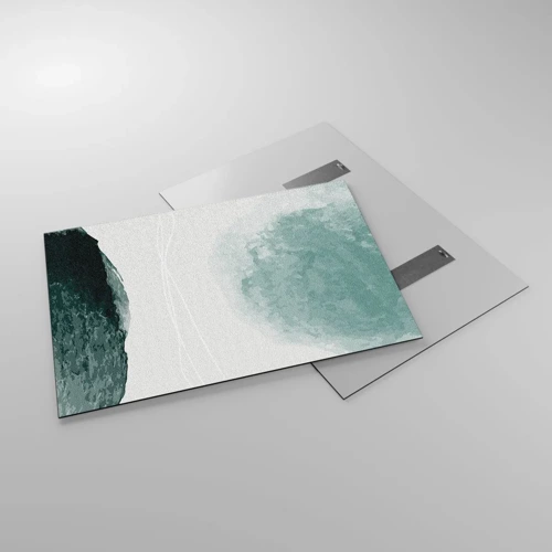 Glasbild - Bild auf glas - Begegnung mit Nebel - 100x70 cm