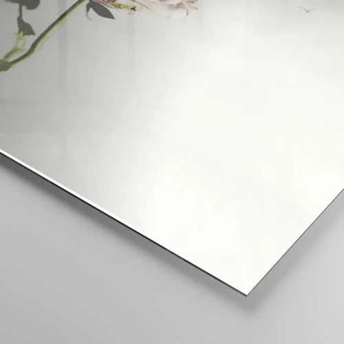 Glasbild - Bild auf glas - Begrüßung des Frühlings - 100x40 cm