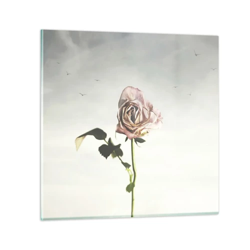 Glasbild - Bild auf glas - Begrüßung des Frühlings - 30x30 cm