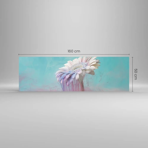 Glasbild - Bild auf glas - Blumenunterwelt - 160x50 cm
