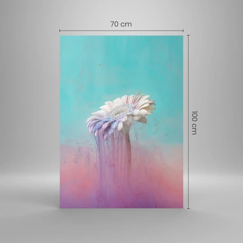 Glasbild - Bild auf glas - Blumenunterwelt - 70x100 cm