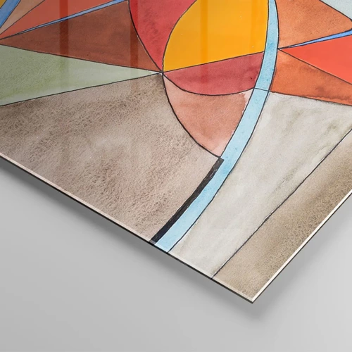 Glasbild - Bild auf glas - Das Karussell, das Traumkarussell - 120x80 cm