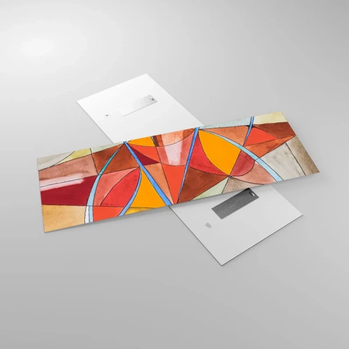 Glasbild - Bild auf glas - Das Karussell, das Traumkarussell - 140x50 cm