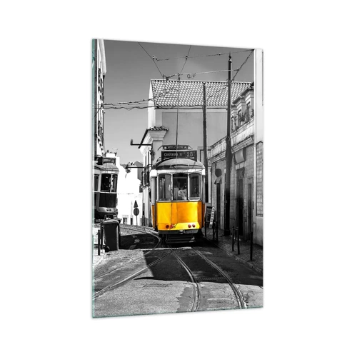 Glasbild - Bild auf glas - Der Geist von Lissabon - 70x100 cm