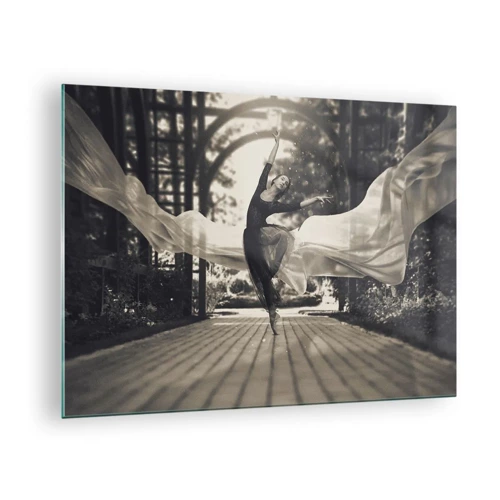 Glasbild - Bild auf glas - Der Tanz des Gartengeistes - 70x50 cm
