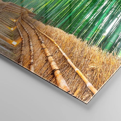 Glasbild - Bild auf glas - Die Essenz der asiatischen Natur - 100x40 cm