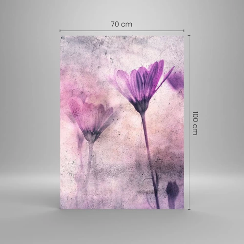 Glasbild - Bild auf glas - Ein Blumentraum - 70x100 cm