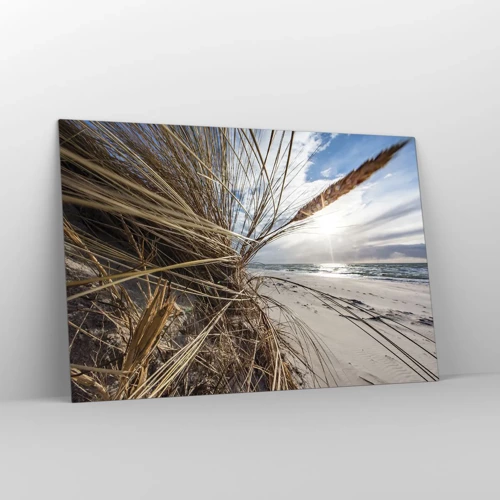 Glasbild - Bild auf glas - Ein Treffen der Elemente der Natur - 120x80 cm