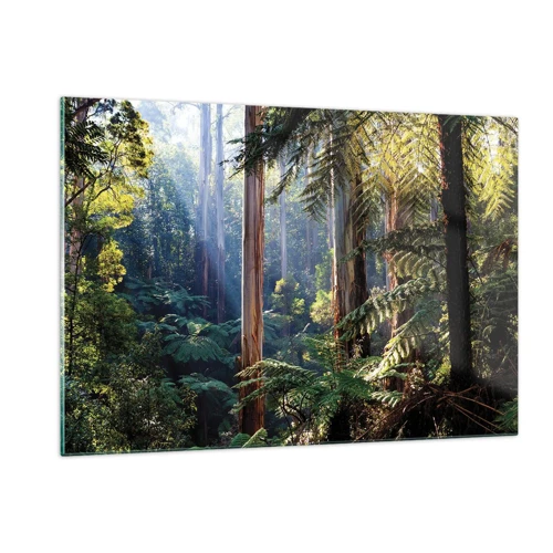 Glasbild - Bild auf glas - Ein Waldmärchen - 120x80 cm