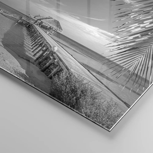 Glasbild - Bild auf glas - Erinnerung oder Traum? - 140x50 cm