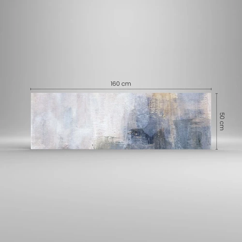 Glasbild - Bild auf glas - Farbtöne und Akkorde - 160x50 cm