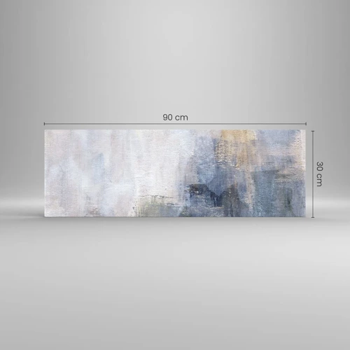 Glasbild - Bild auf glas - Farbtöne und Akkorde - 90x30 cm
