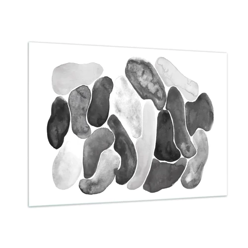 Glasbild - Bild auf glas - Felsige Abstraktion - 100x70 cm