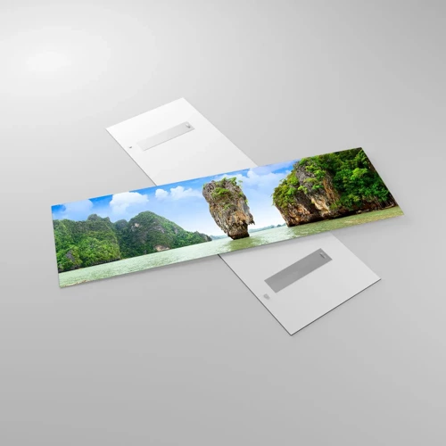 Glasbild - Bild auf glas - Felsige Wunder der Natur - 160x50 cm