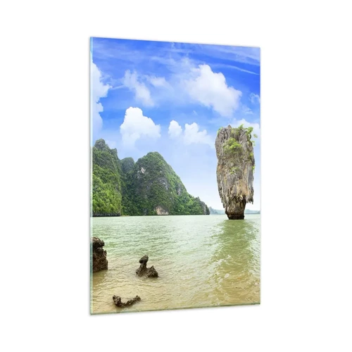 Glasbild - Bild auf glas - Felsige Wunder der Natur - 80x120 cm