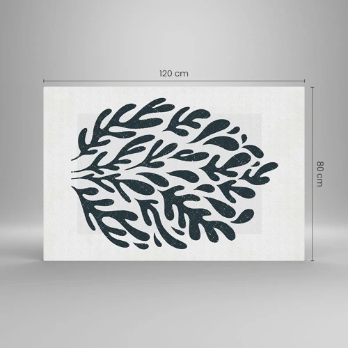 Glasbild - Bild auf glas - Formen der Natur - 120x80 cm