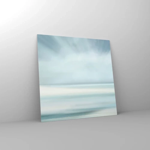 Glasbild - Bild auf glas - Frieden bis zum Horizont - 60x60 cm