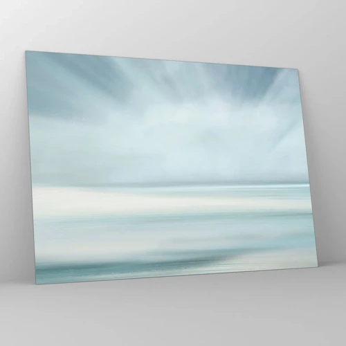 Glasbild - Bild auf glas - Frieden bis zum Horizont - 70x50 cm