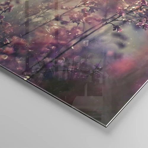Glasbild - Bild auf glas - Geheimnisvoller Garten - 50x50 cm