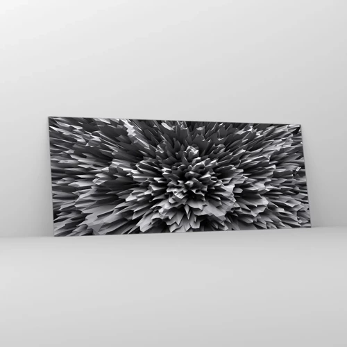 Glasbild - Bild auf glas - Härter kann es nicht werden - 100x40 cm