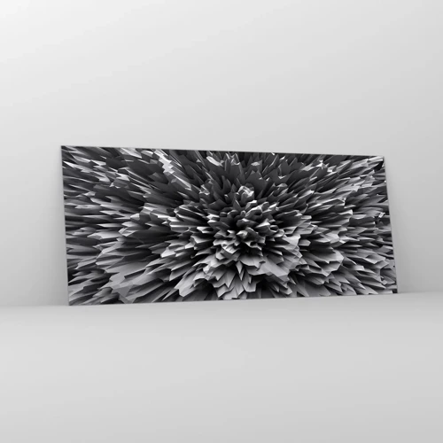 Glasbild - Bild auf glas - Härter kann es nicht werden - 120x50 cm