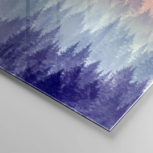 Glasbild - Bild auf glas - Hoch, höher, zum Himmel - 100x40 cm