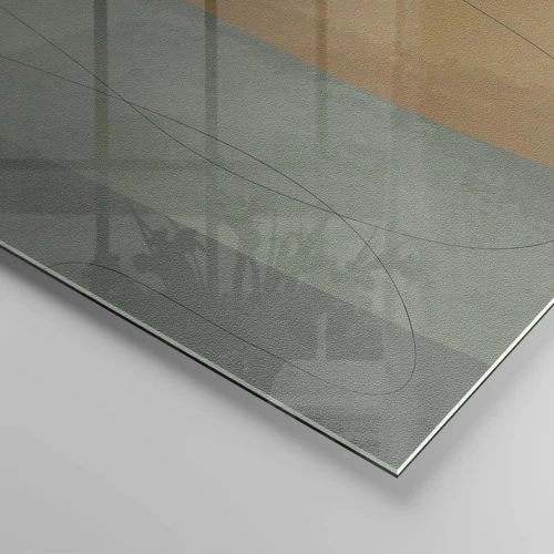Glasbild - Bild auf glas - Horizontale Komposition - 50x70 cm