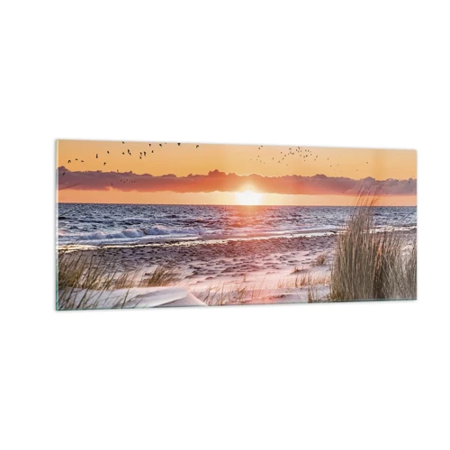 Glasbild - Bild auf glas - Horizontale Landschaft - 100x40 cm