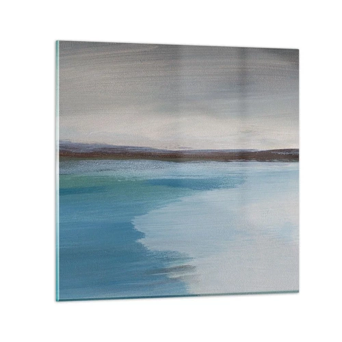 Glasbild - Bild auf glas - Horizontale Landschaft - 30x30 cm