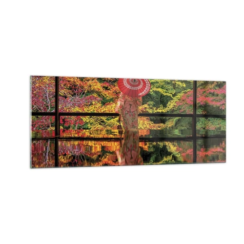 Glasbild - Bild auf glas - Im Tempel der Natur - 100x40 cm