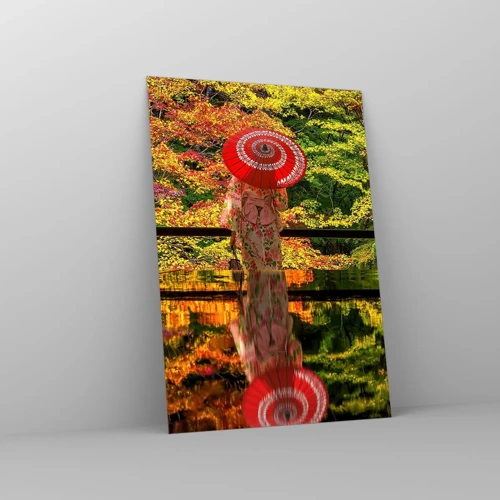 Glasbild - Bild auf glas - Im Tempel der Natur - 70x100 cm