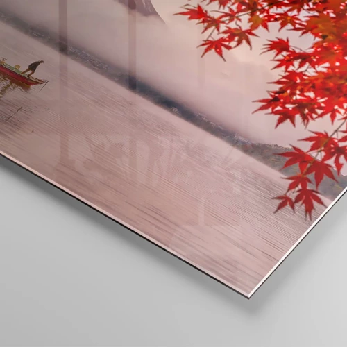 Glasbild - Bild auf glas - Im japanischen Klima - 70x70 cm